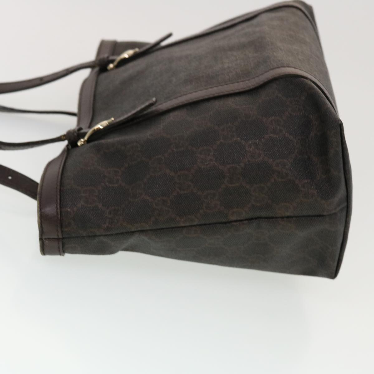 GUCCI GG Canvas Tote Bag Brown 336776 43238