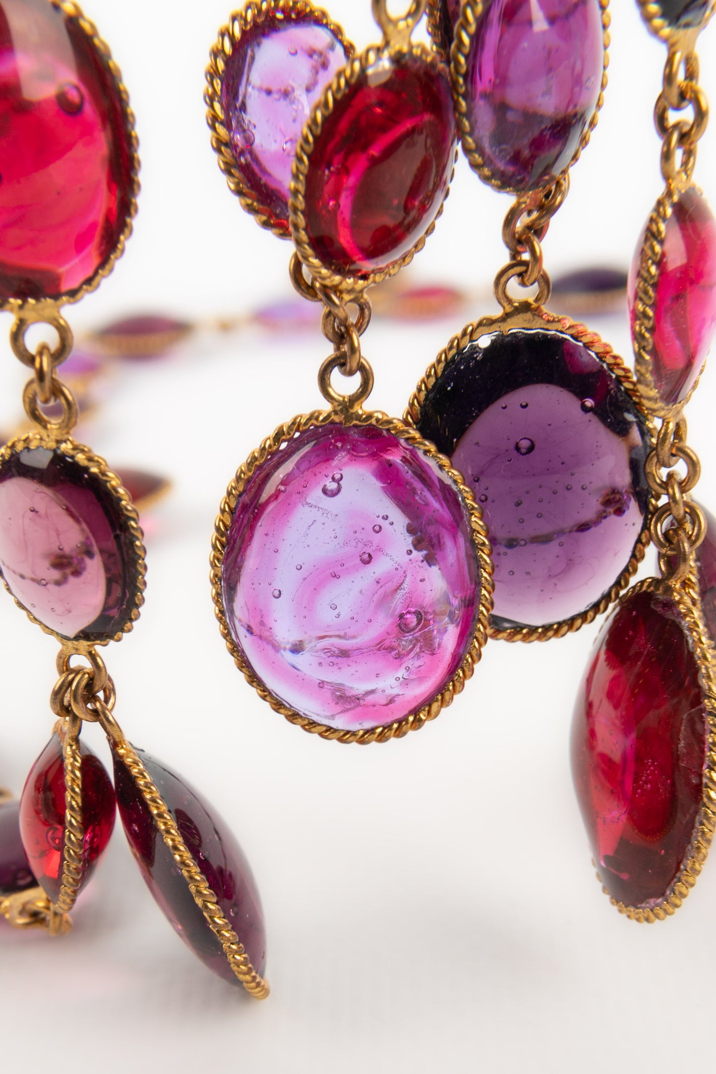 Collier en pÃƒÆ’Ã‚Â¢te de verre