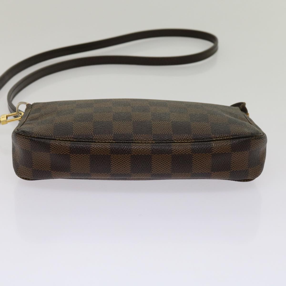 LOUIS VUITTON Damier Ebene Pochette Accessoires Pouch N41206 LV 43944