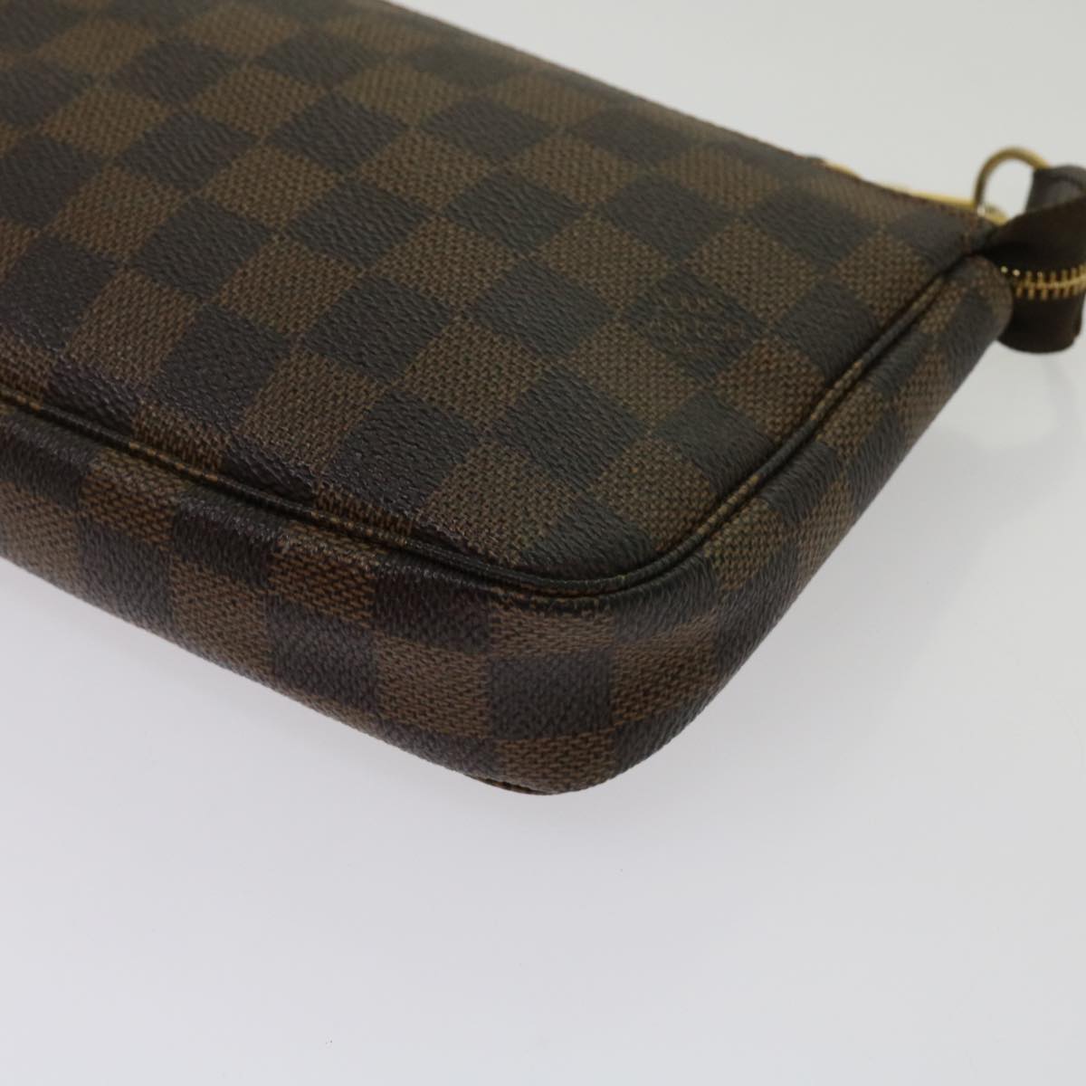 LOUIS VUITTON Damier Ebene Pochette Accessoires Pouch N41206 LV 43944