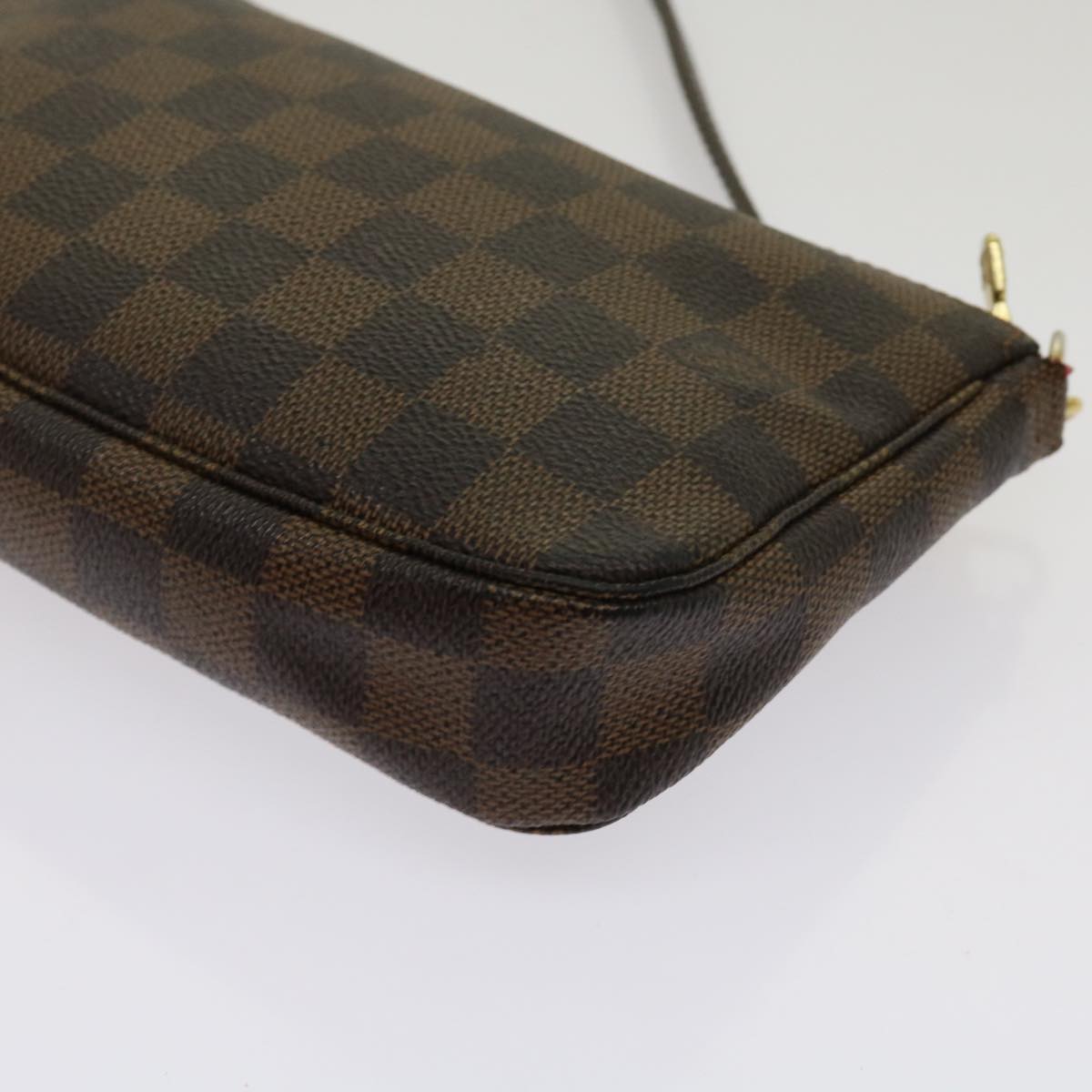 LOUIS VUITTON Damier Ebene Pochette Accessoires Pouch N41206 LV 43944
