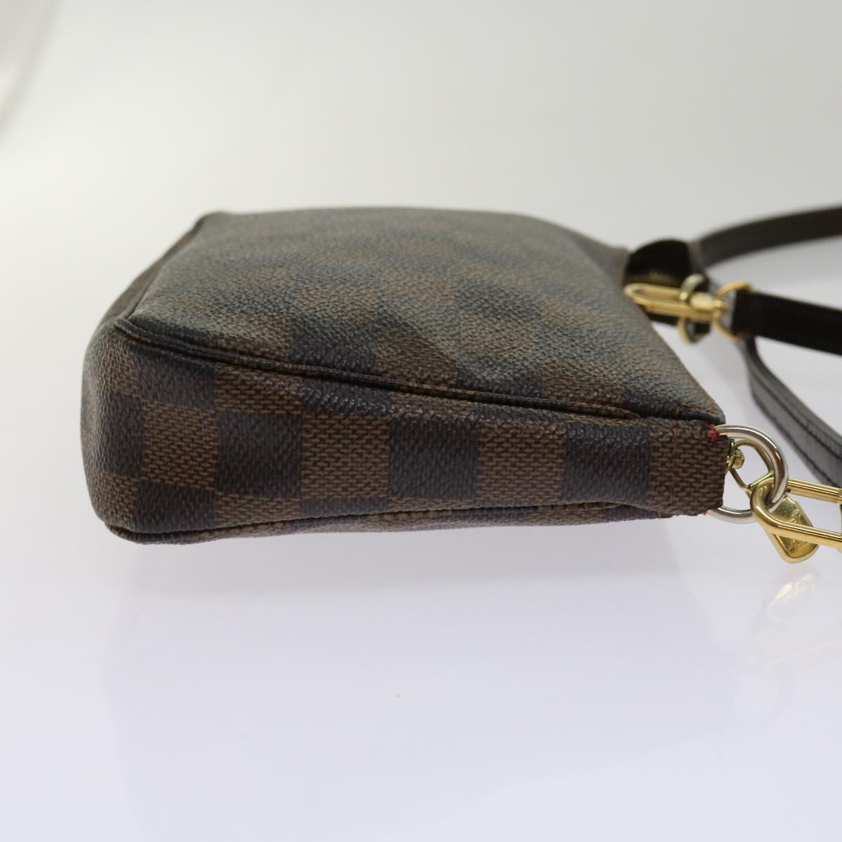 LOUIS VUITTON Damier Ebene Pochette Accessoires Pouch N41206 LV 43944