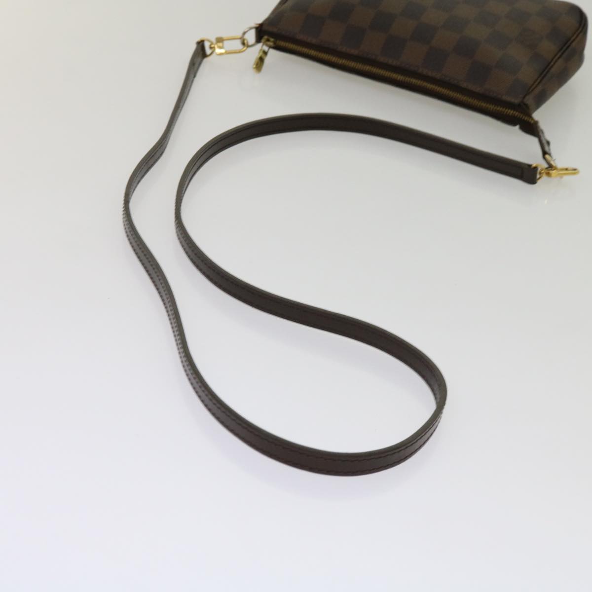 LOUIS VUITTON Damier Ebene Pochette Accessoires Pouch N41206 LV 43944