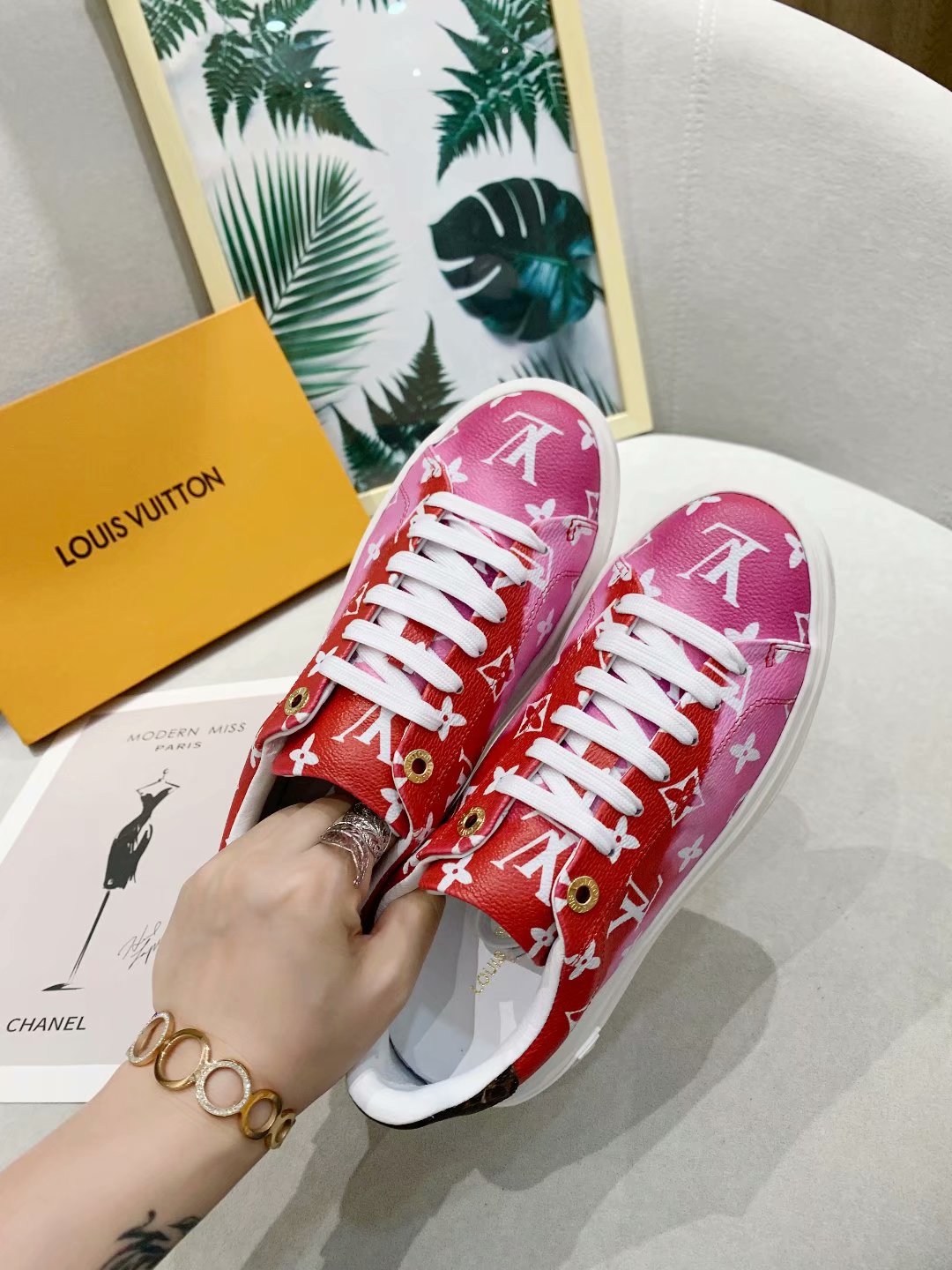 GLM - LUV Casual Low Pink Sneaker