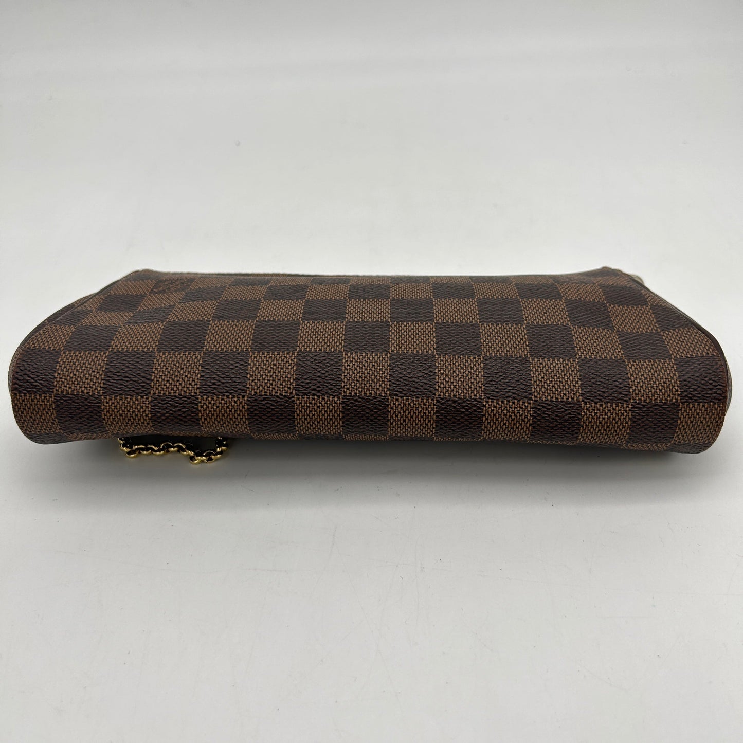 Louis Vuitton Eva Damier Ebene Canvas Red Crossbody Bag