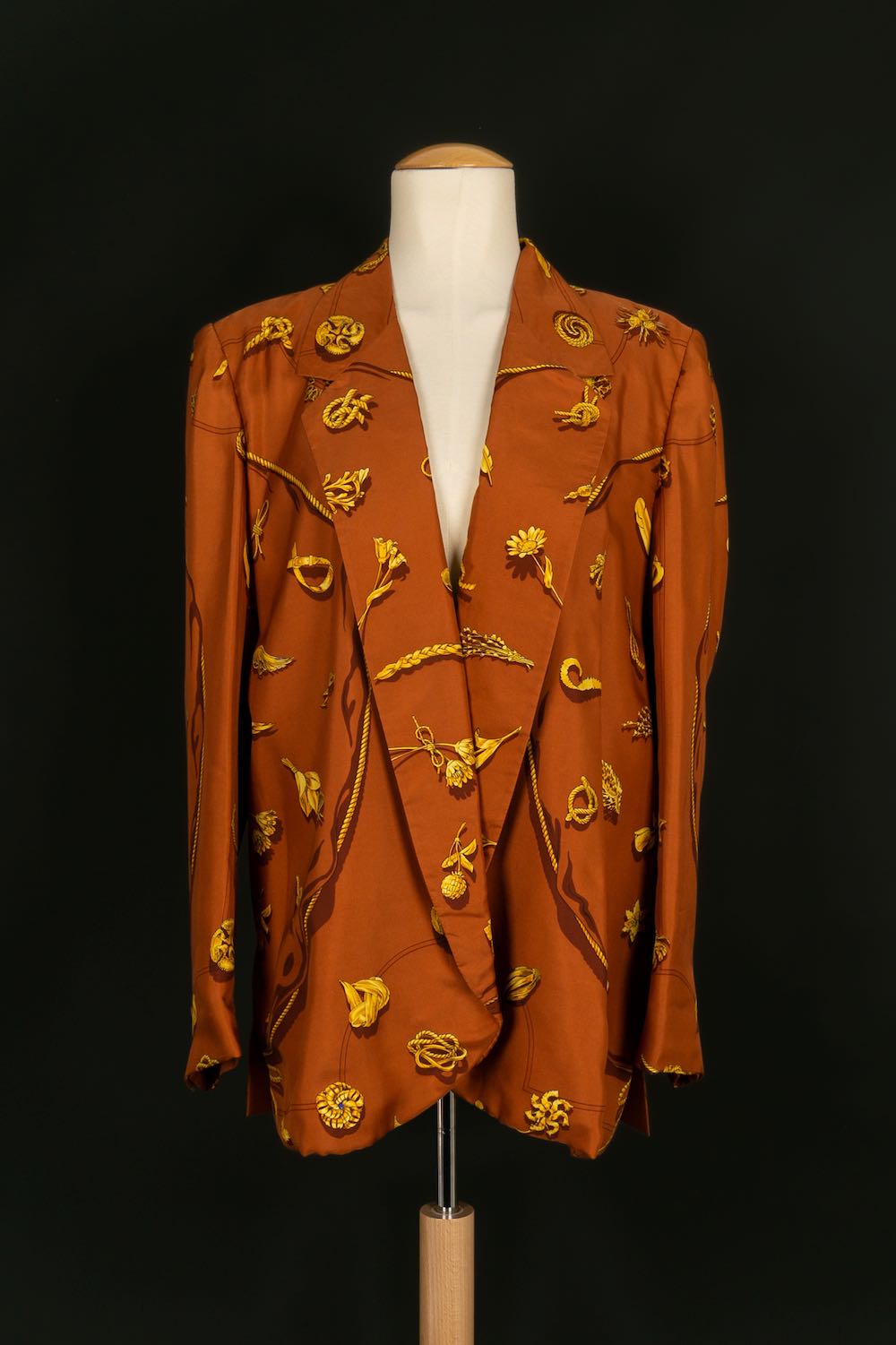 Veste en soie HermÃƒÆ’Ã‚Â¨s