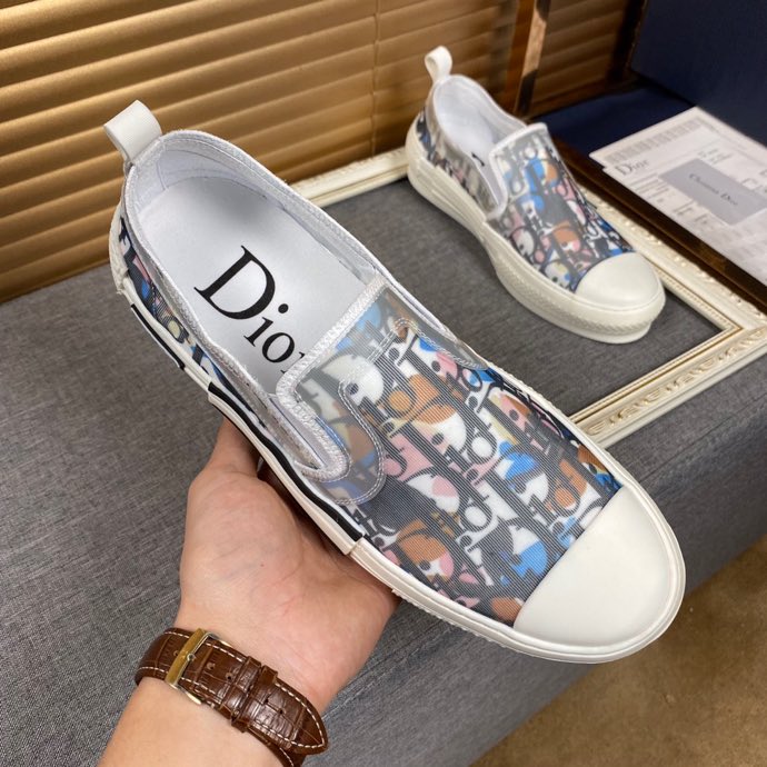 GLM - DIR B23 Slip MultiColor And White LOW-TOP SNEAKER