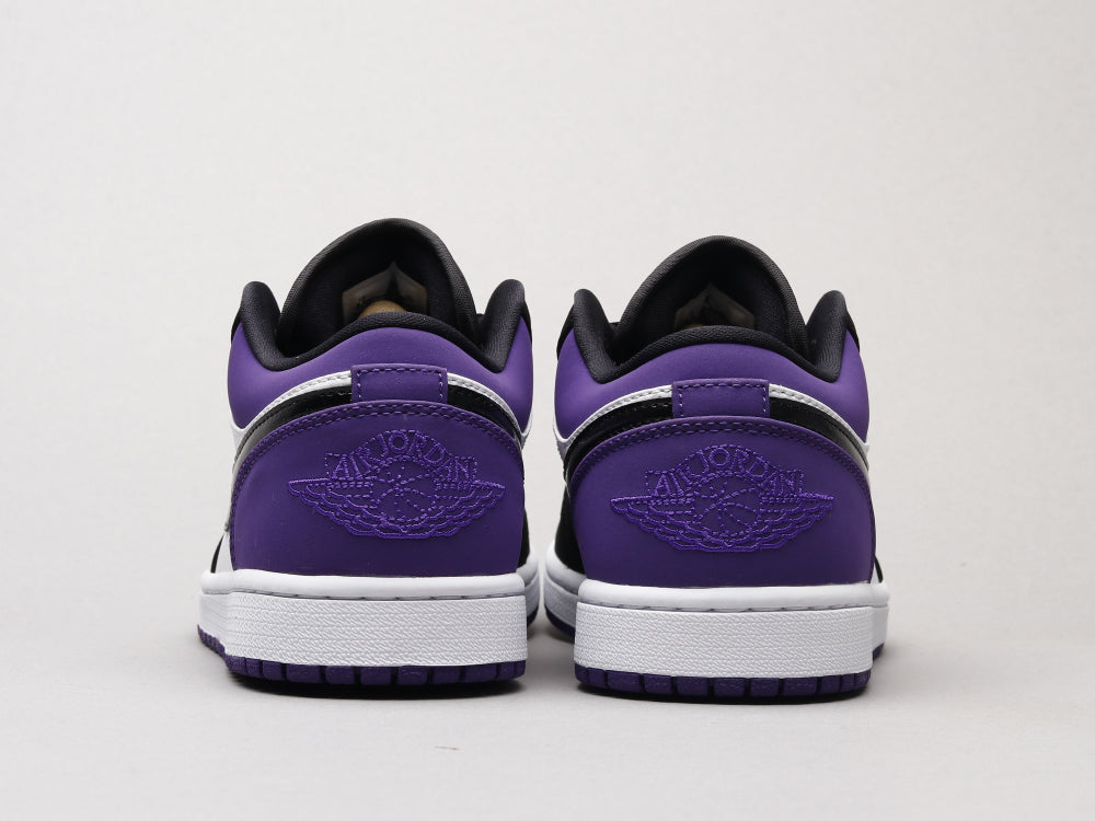 GLM - AJ1 black and purple toes