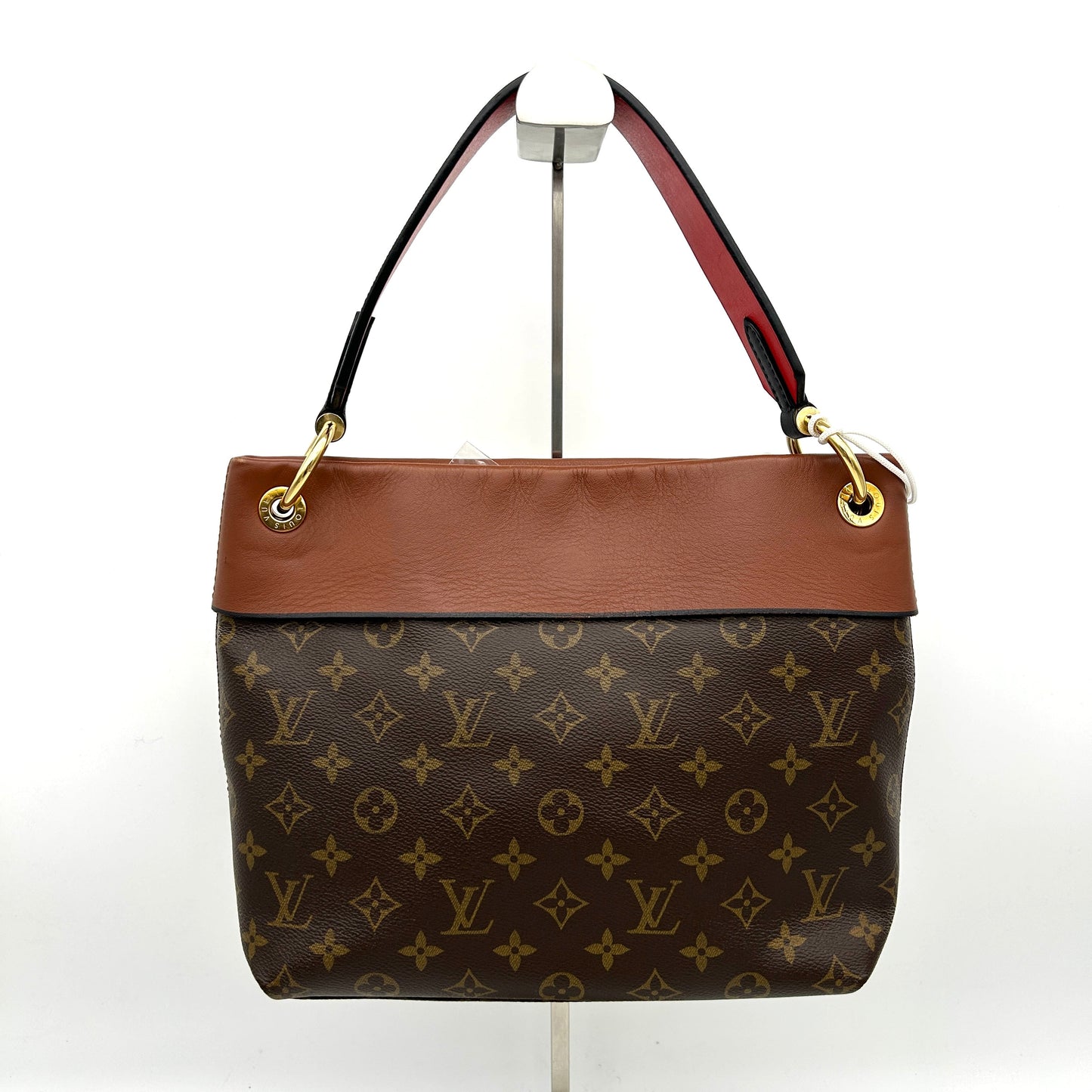 Louis Vuitton Monogram Tuileries Besace Caramel Rouge LA20228