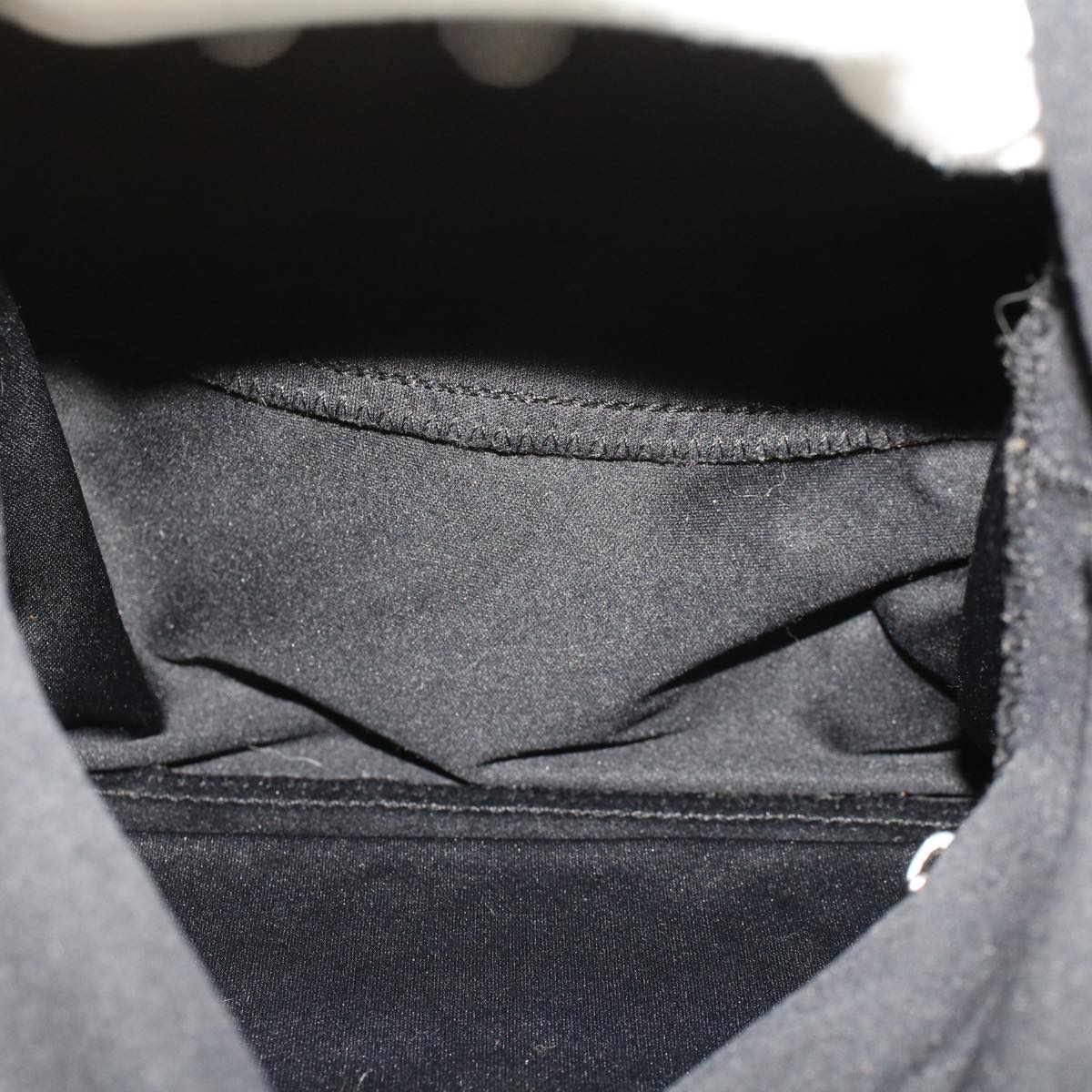 FENDI Mamma Baguette Shoulder Bag Nylon Black 2321.26426.008 44758
