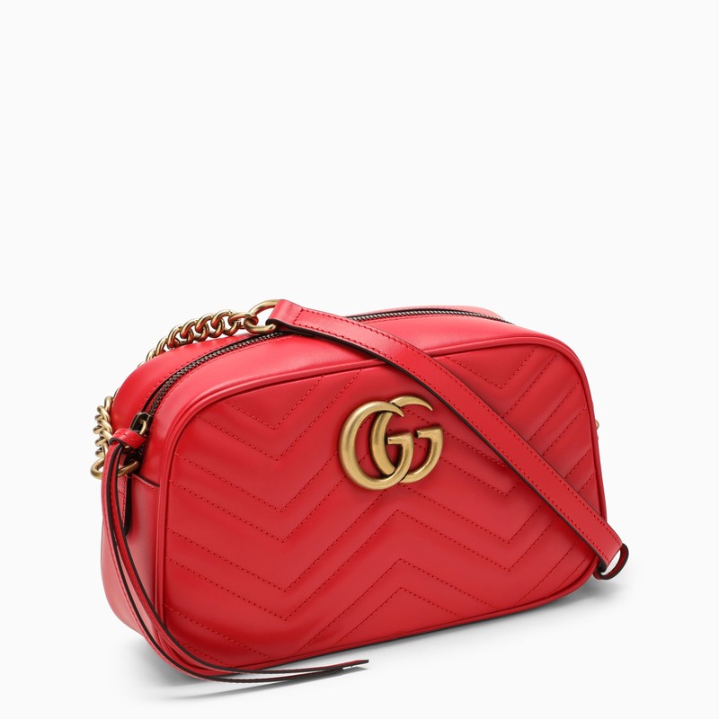 Gucci Gg Marmont Red Camera-Bag Women