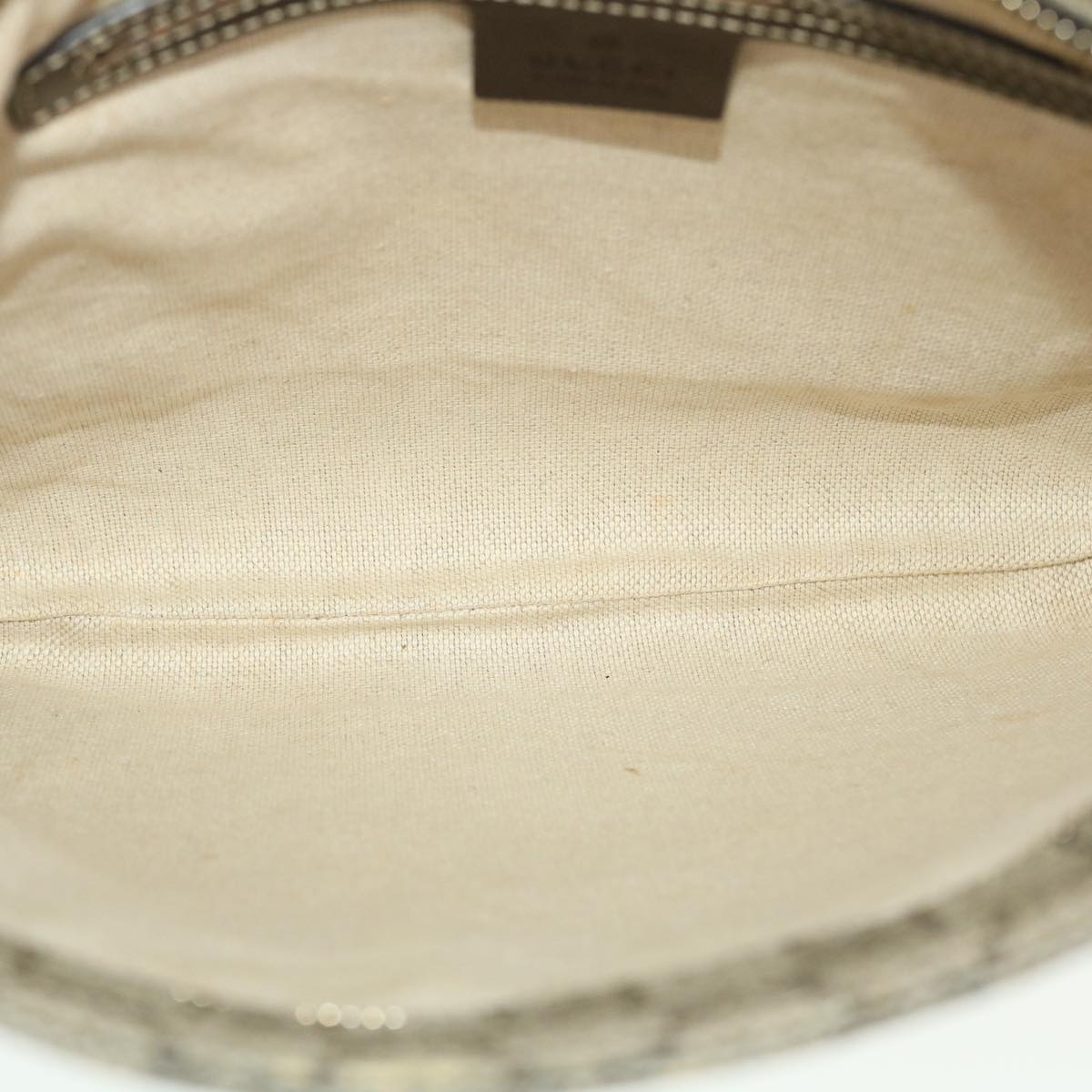 GUCCI GG Canvas Shoulder Bag PVC Leather Beige 295257 44808