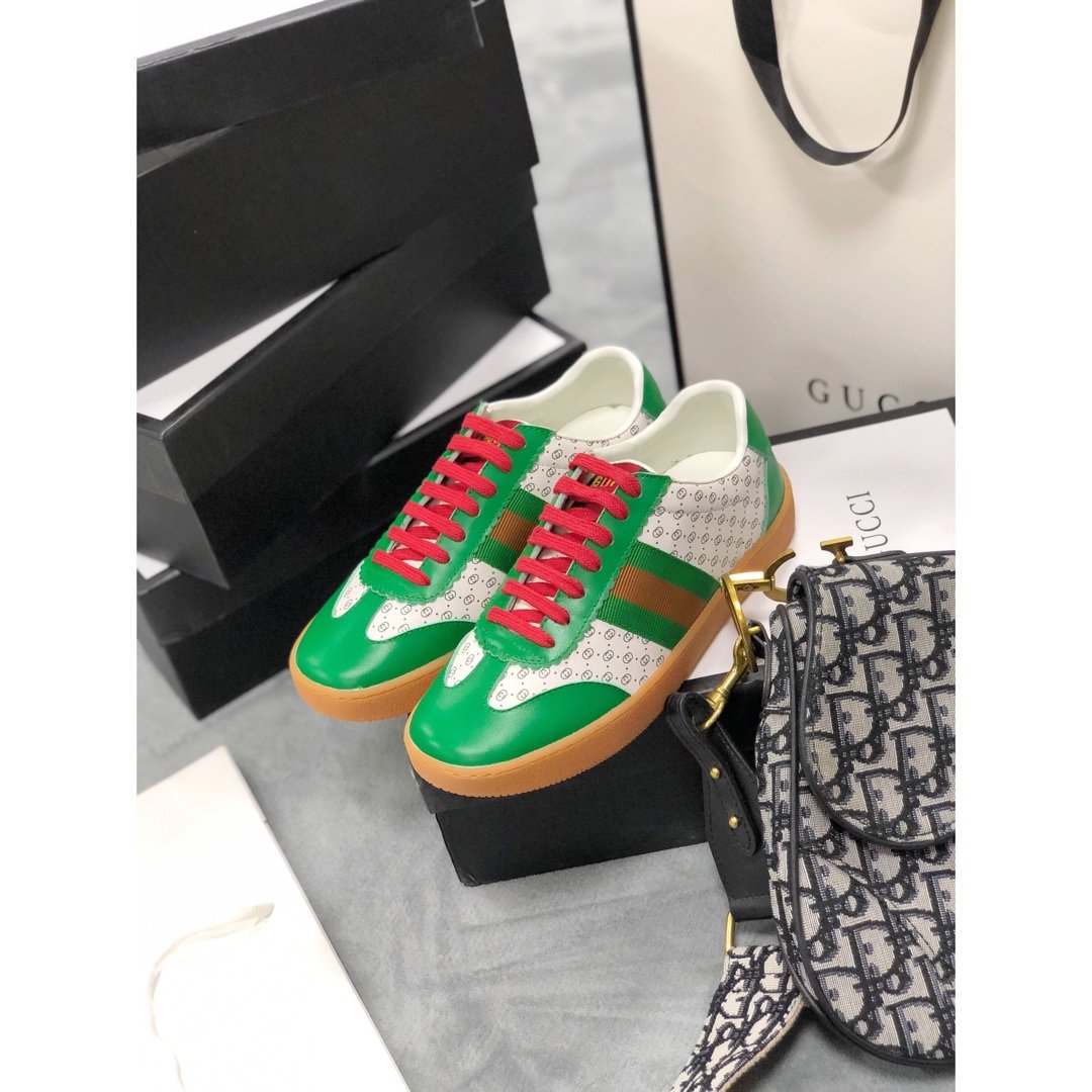 GLM-GCI  Screener Leather green Sneaker 091
