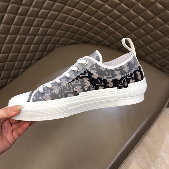 GLM - DIR B23 Black and White LOW-TOP SNEAKER