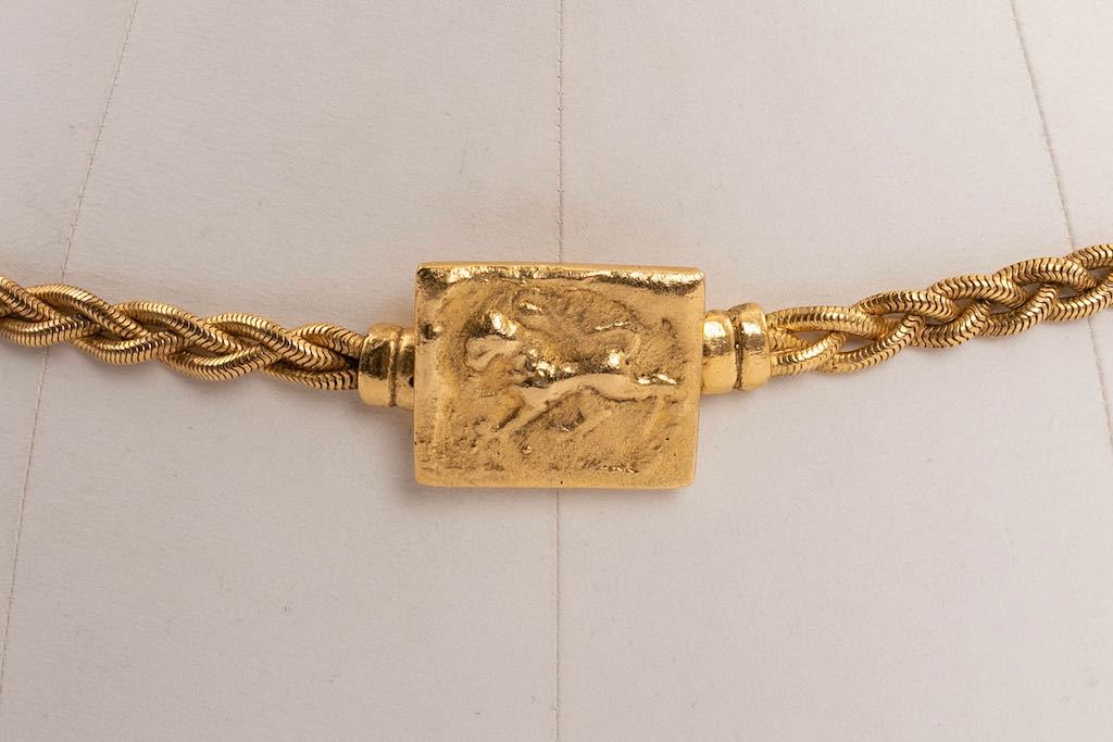 Ceinture dorÃ© Chanel