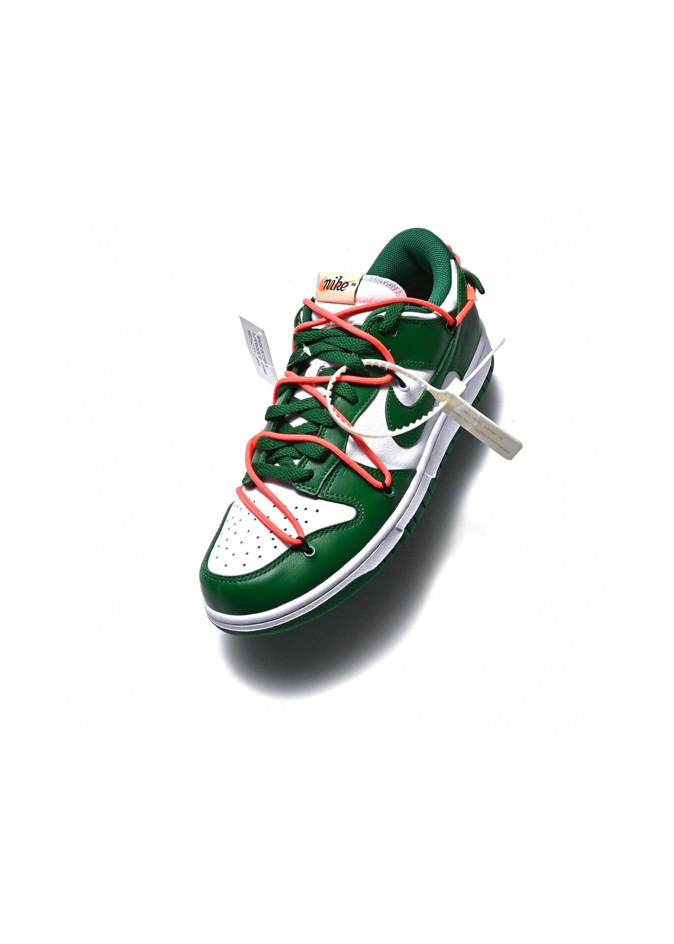 GLM - OW x Dunk white and green