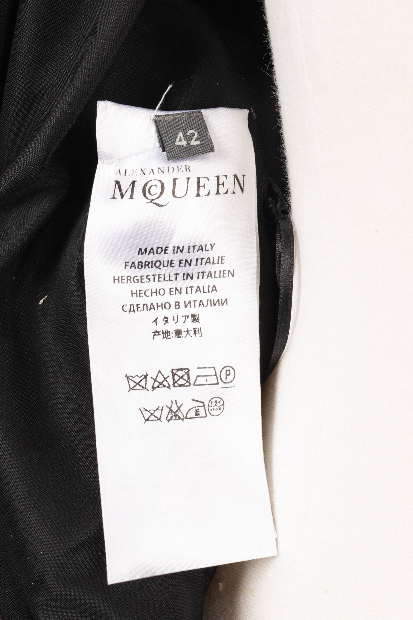 Robe longue Alexander McQueen