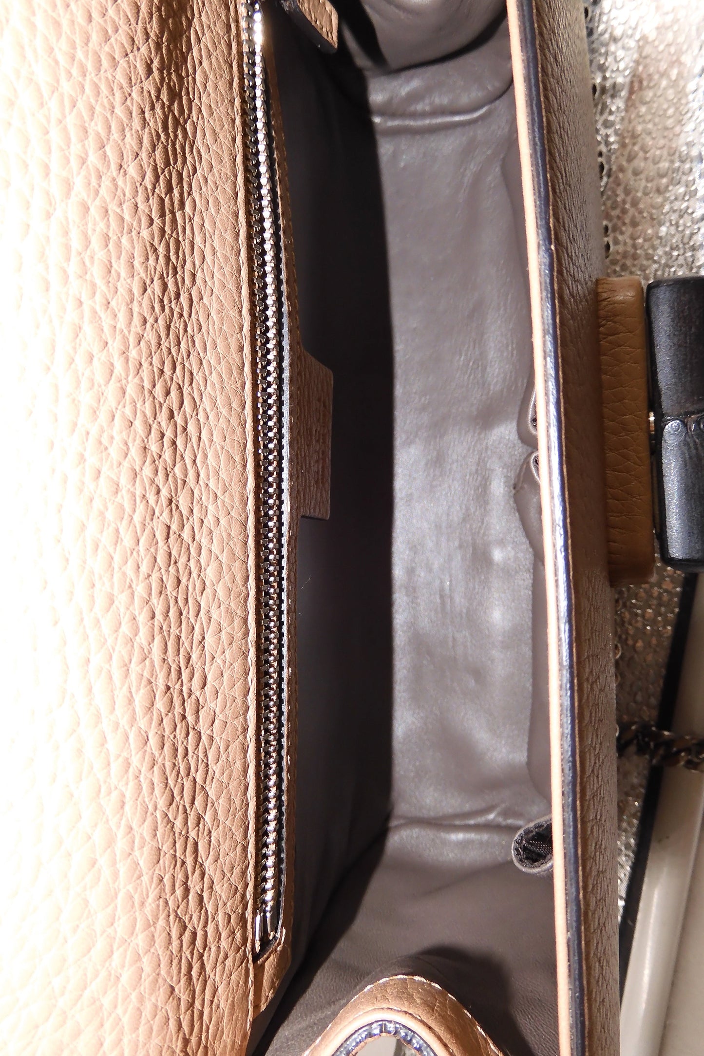 Miss Bamboo Studded Shoulder Bag