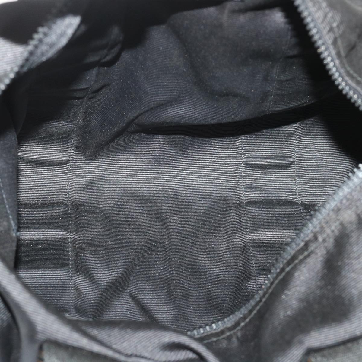 FENDI Boston Bag Nylon 2way Black 46161