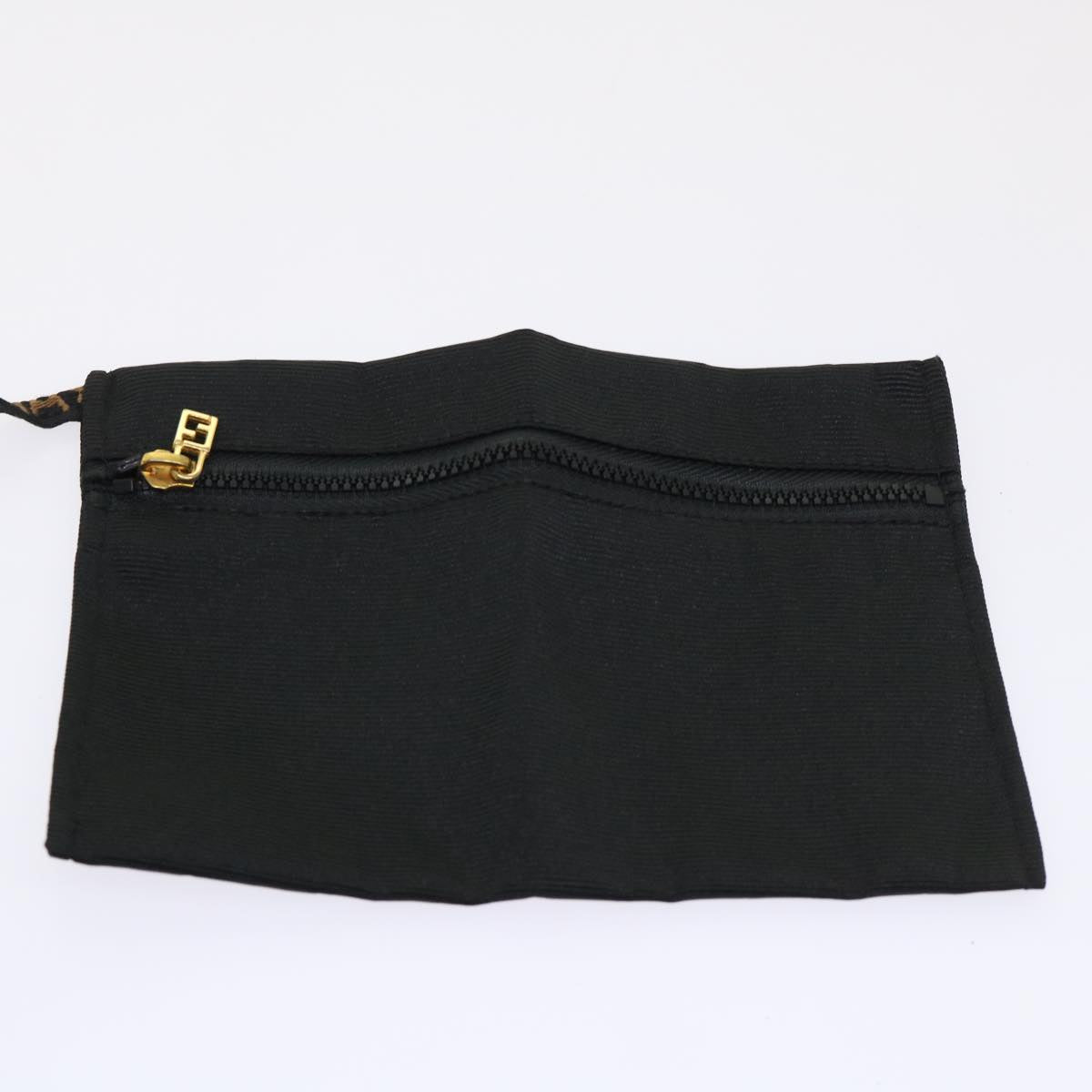 FENDI Boston Bag Nylon 2way Black 46161