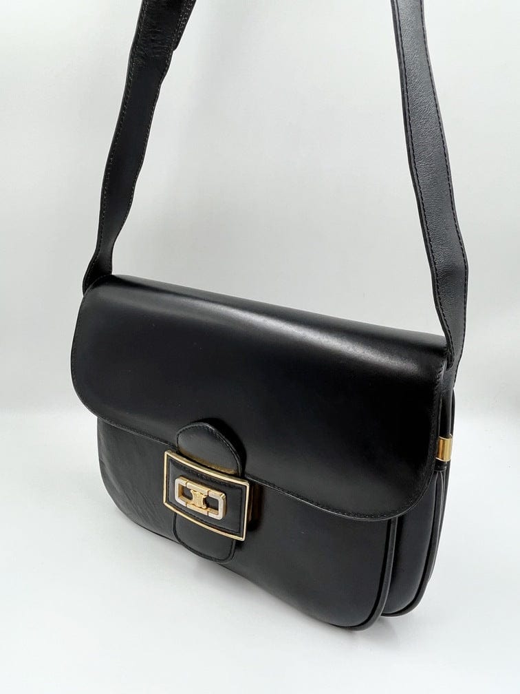Vintage Celine Triomphe Box Bag
