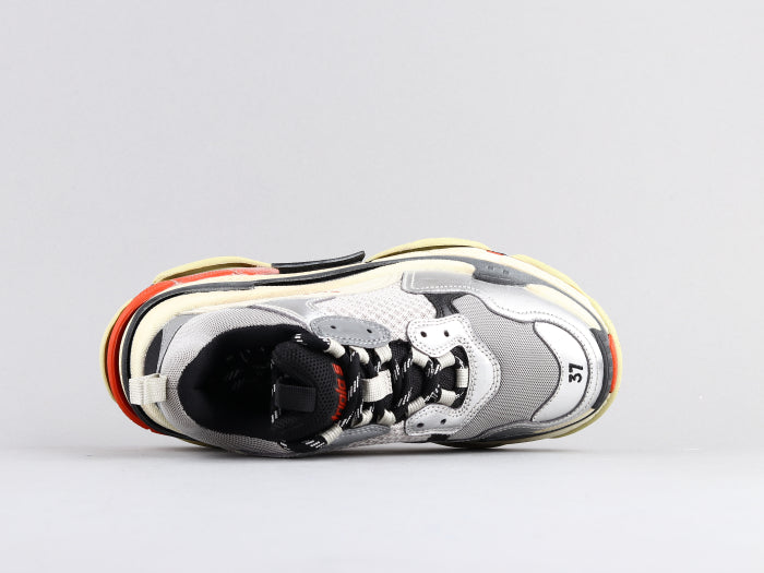 GLM - Bla Triple S Red Silver Sneaker