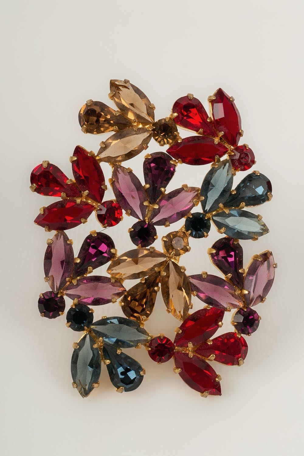 Ensemble de 2 broches multicolores