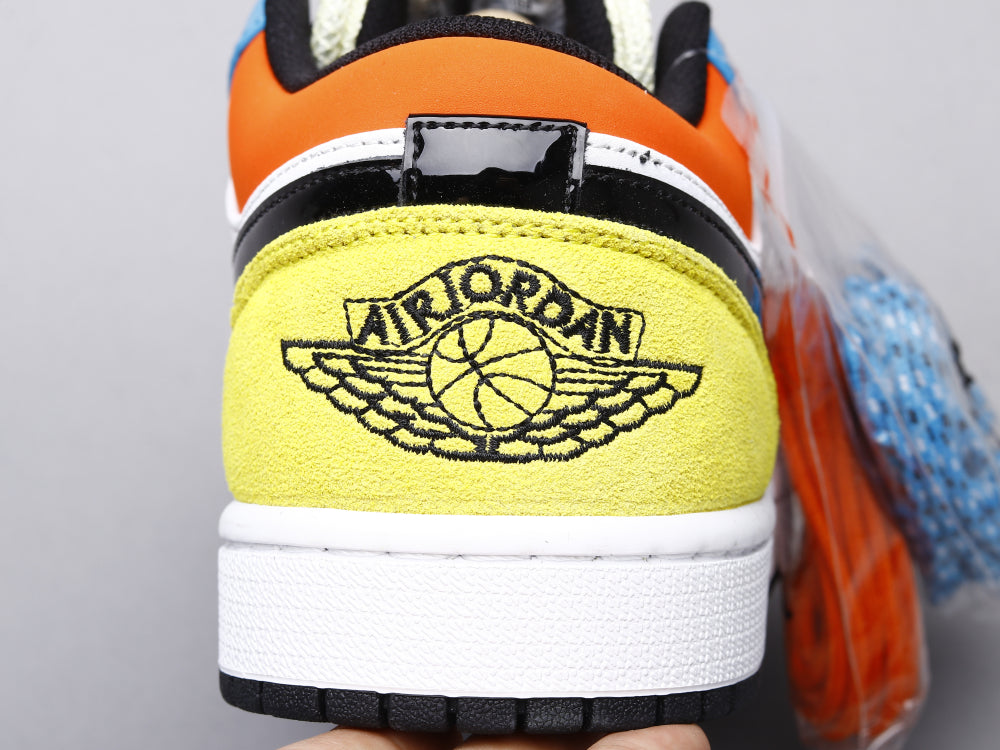 GLM - AJ1 rainbow stitching