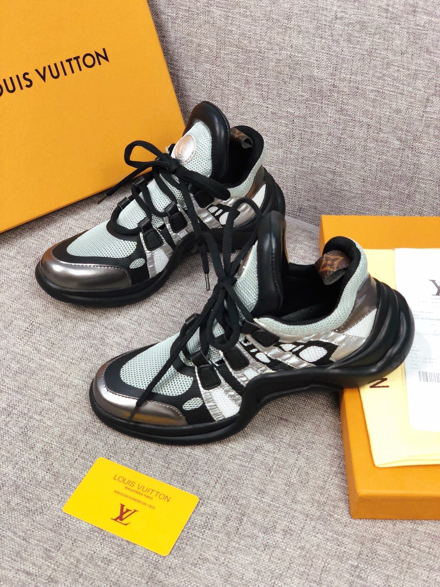 GLM - LUV Archlight Black Green Sneaker