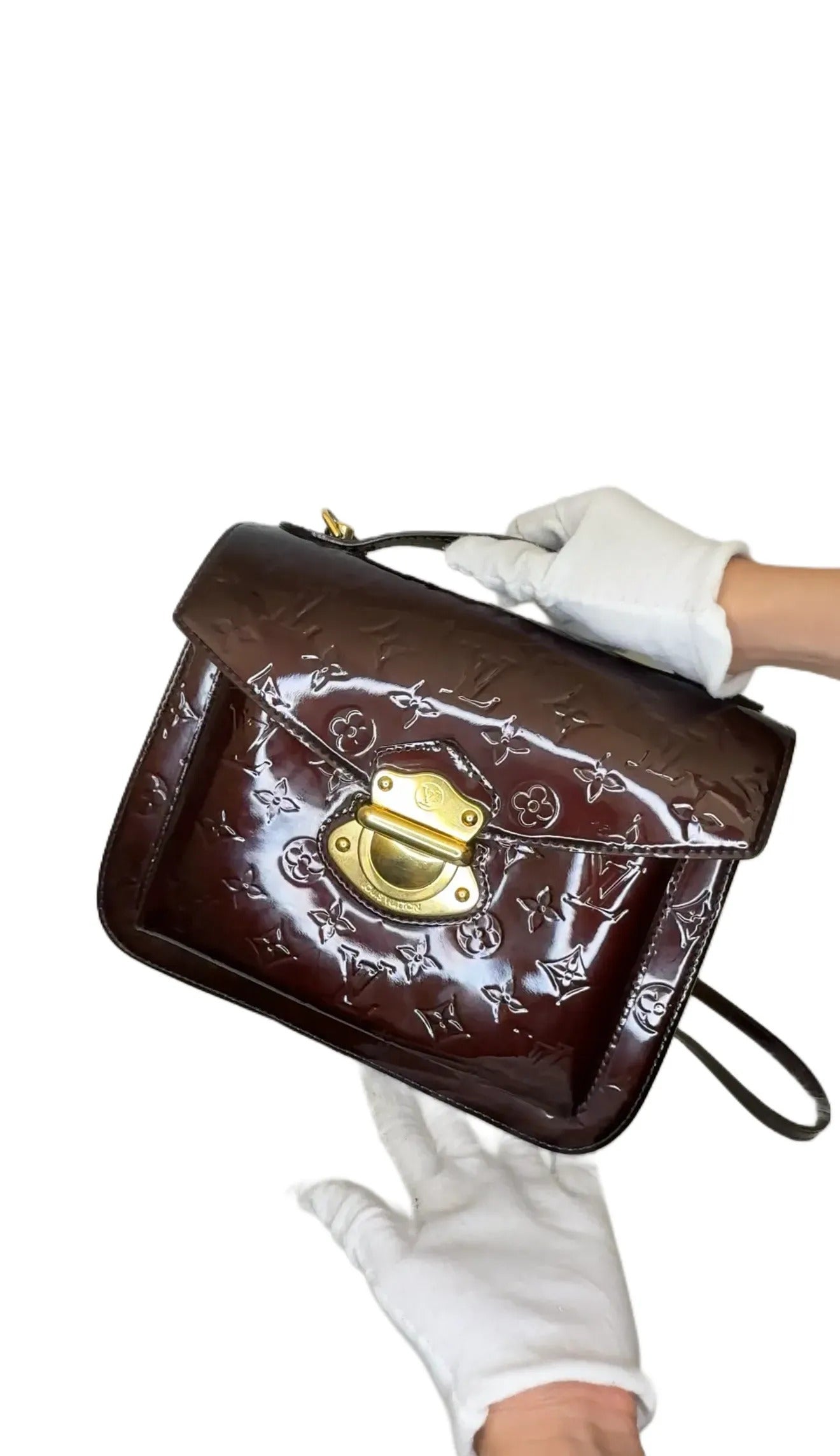 Louis Vuitton Amarante Monogram Vernis Mirada Bag Louis Vuitton B3-24
