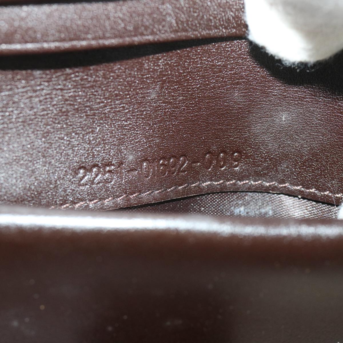 FENDI Zucca Canvas Wallet Black Brown 2251-01692-009 47535