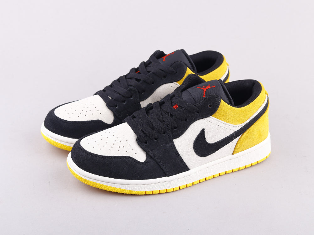 GLM - AJ1 black and yellow toes