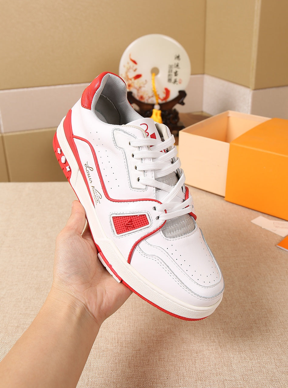 GLM - LUV SurfaGLM In GLMnogram Red White Sneaker