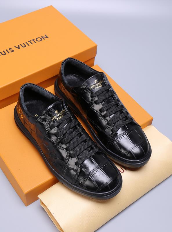 GLM - LUV Alligator Black Sneaker