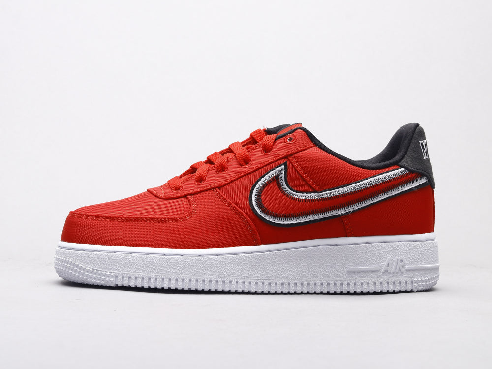 GLM - AF1 Reverse Stitch red and white
