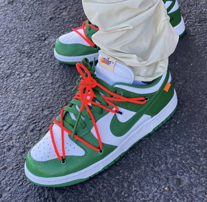 GLM - OW x Dunk Low White Green