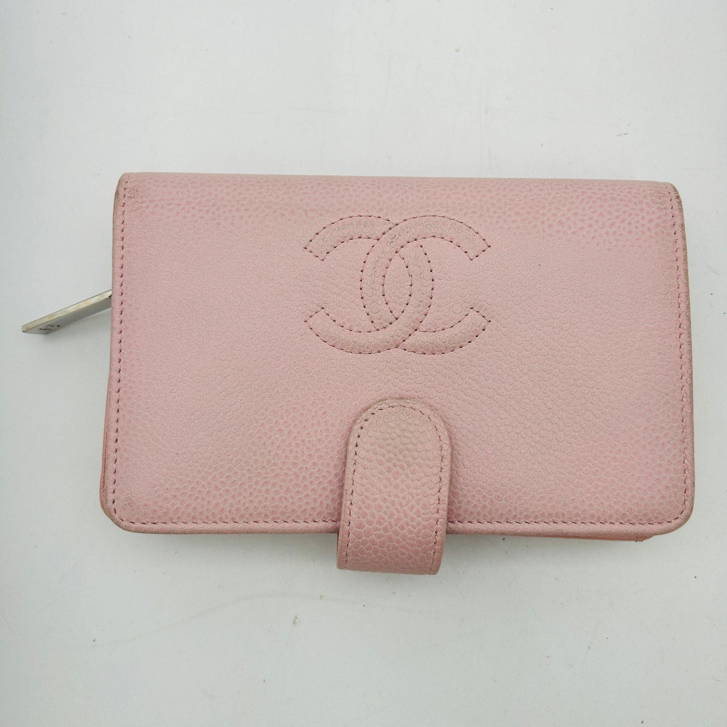 CHANEL Kokomaku Pink Caviar Skin Purse WD895544