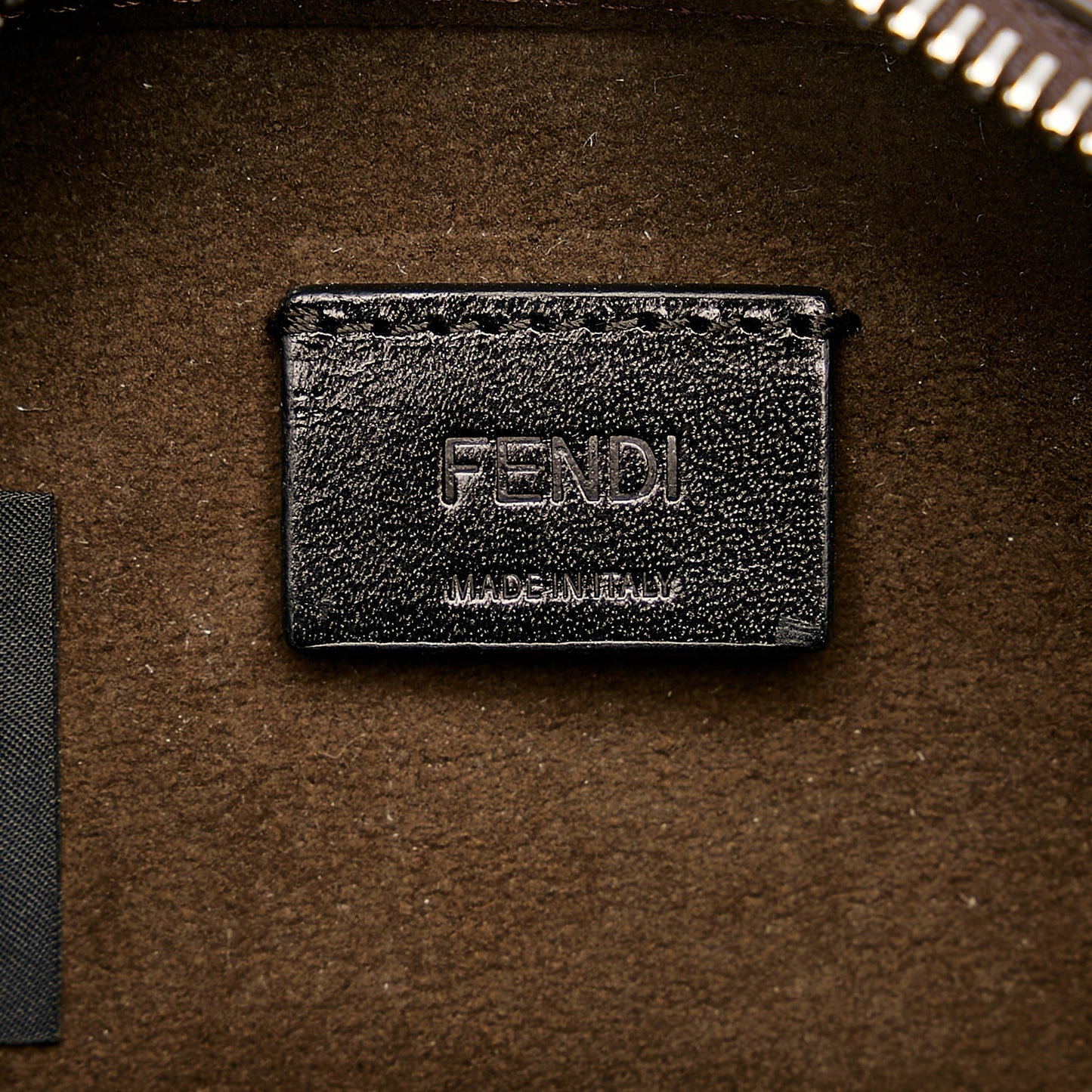 Fendi FF Zucca Camera Bag Brown