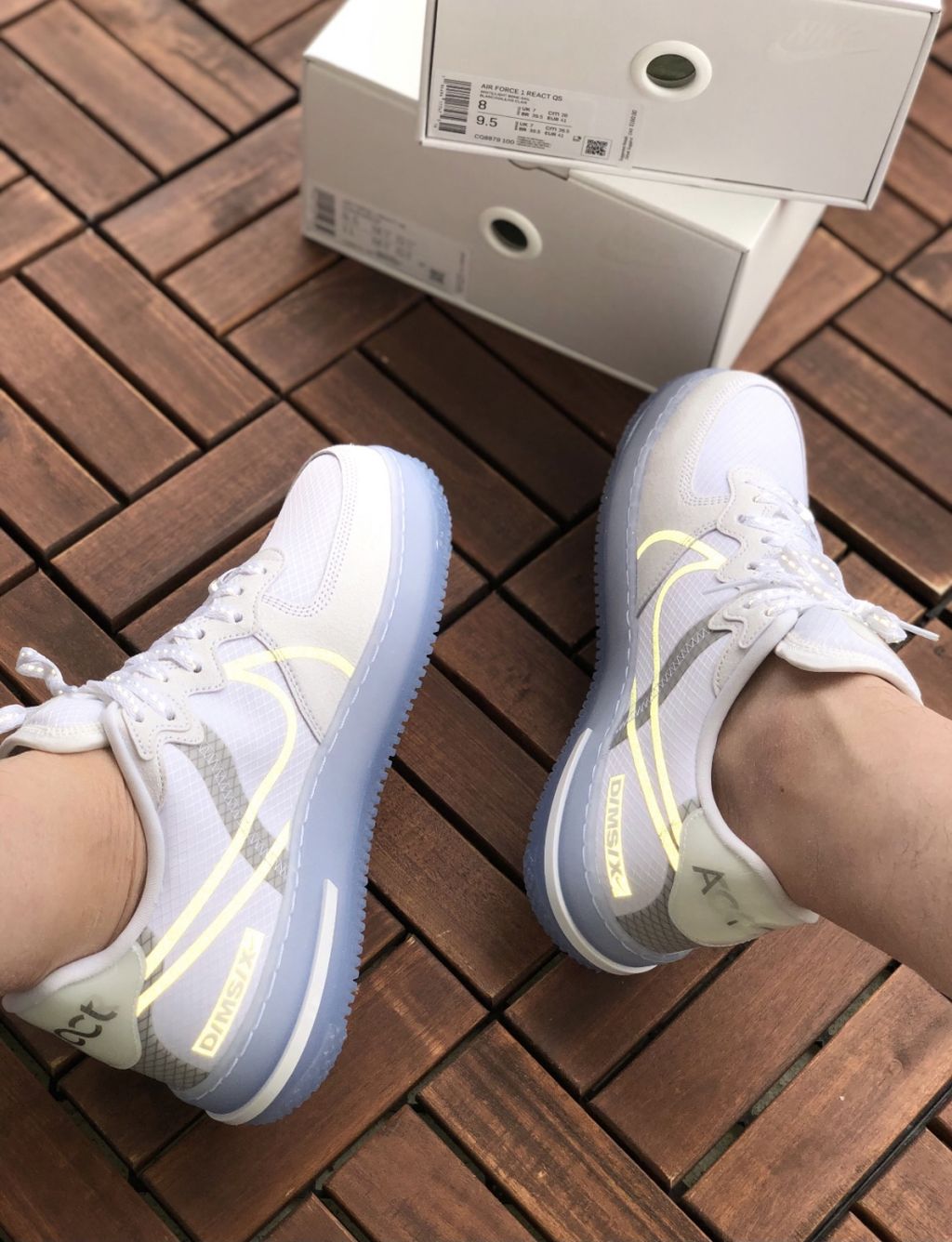 GLM - AF1 Ice Blue Reflective