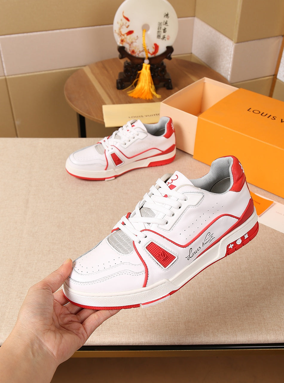 GLM - LUV SurfaGLM In GLMnogram Red White Sneaker