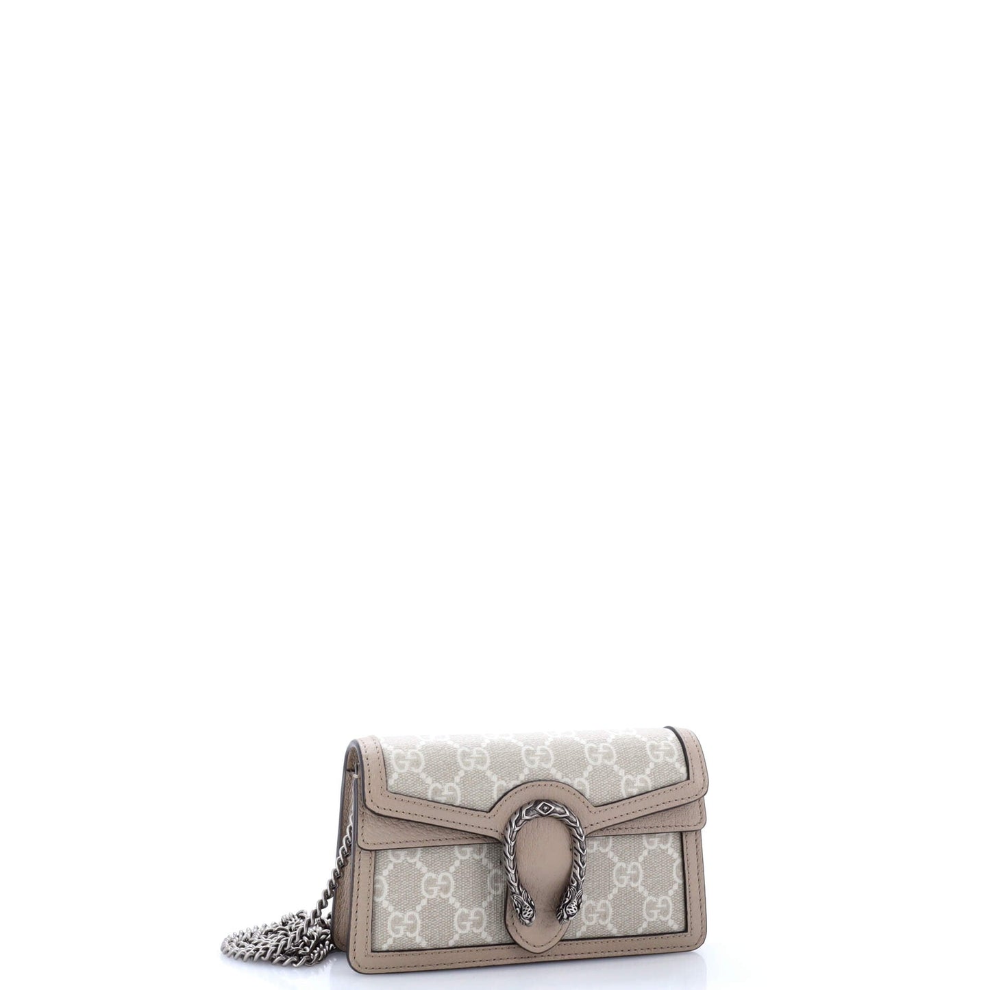 Dionysus Bag GG Coated Canvas with Leather Super Mini