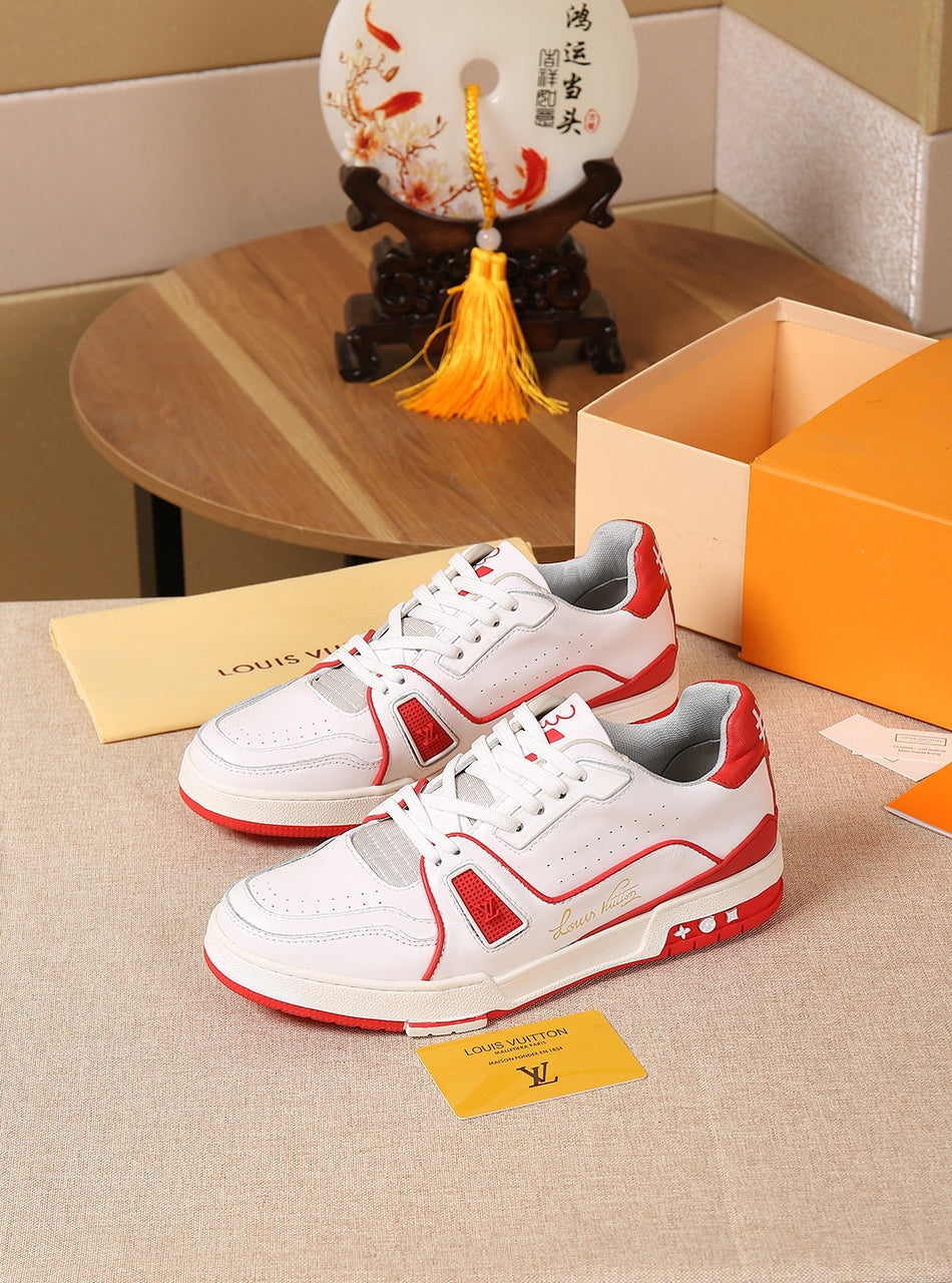 GLM - LUV SurfaGLM In GLMnogram Red White Sneaker