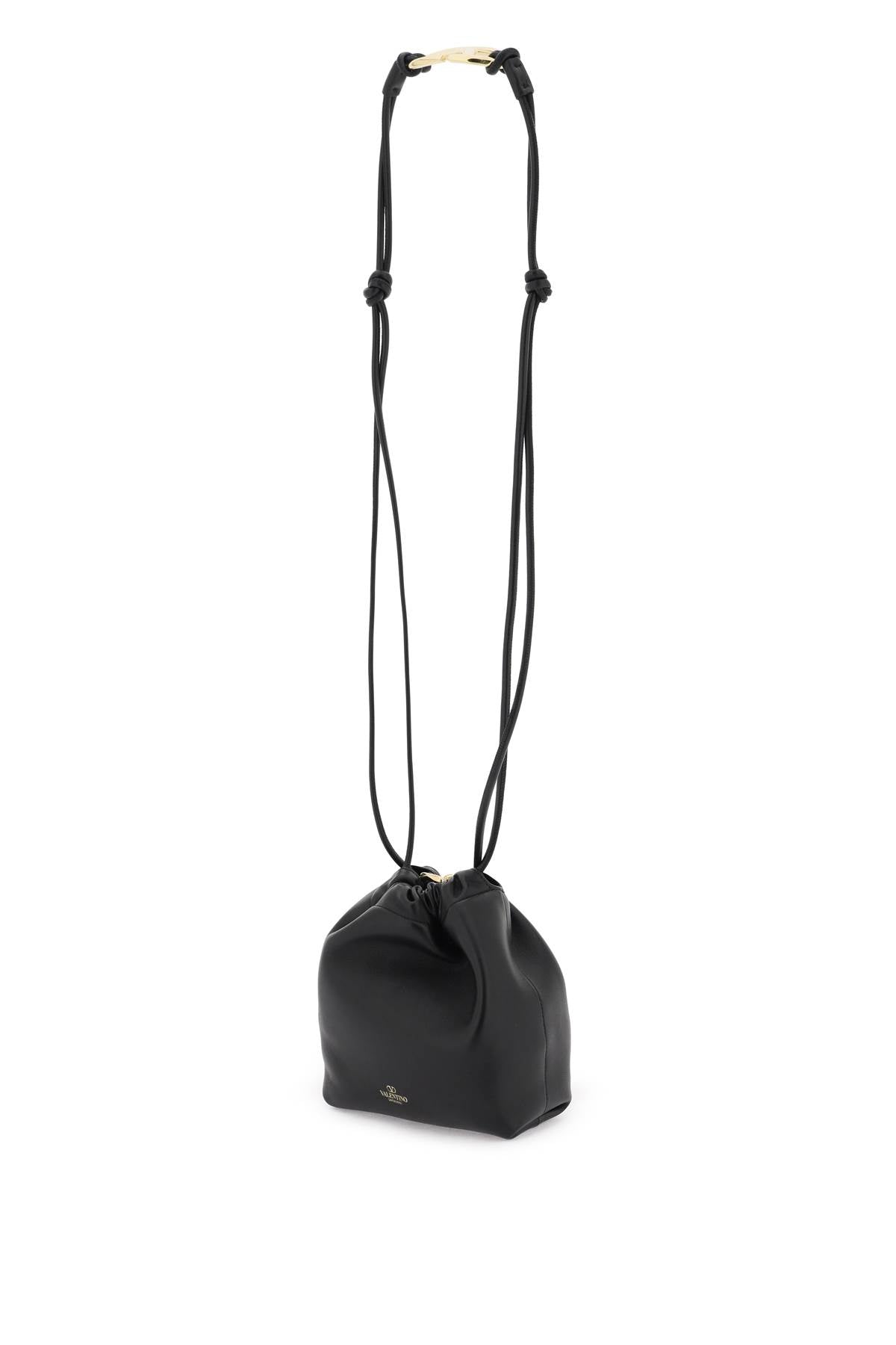 Valentino Garavani Mini Vlogo Bucket Bag With Pouf Women