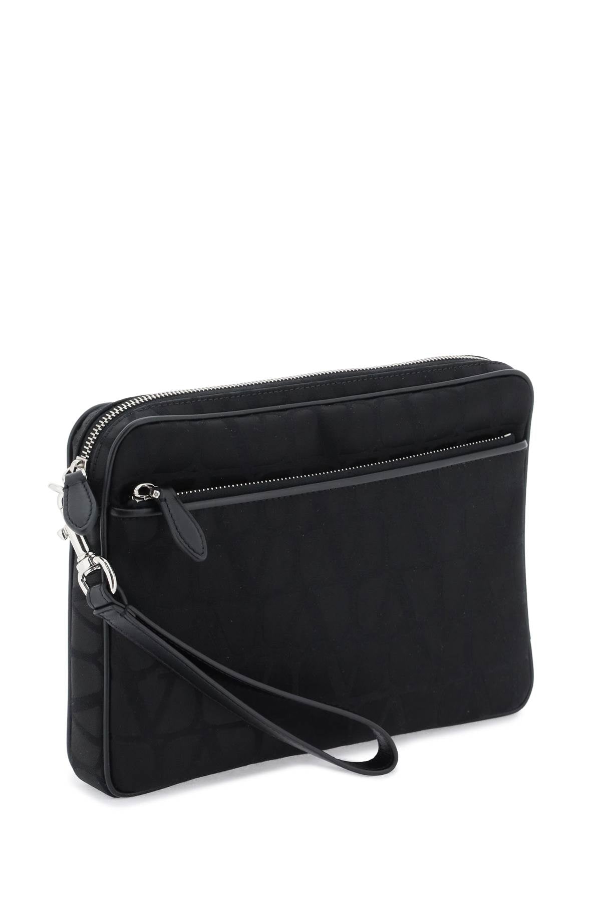 Valentino Garavani Black Iconographe Pouch Men