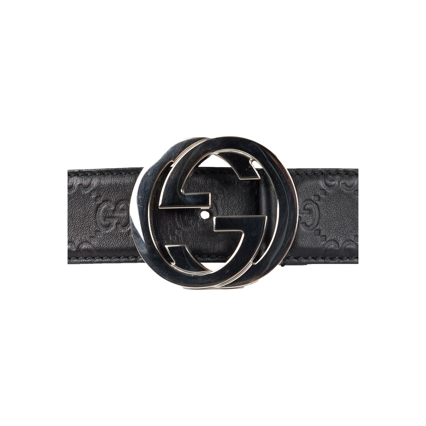 Gucci Guccissima Interlocking G Belt - '10s