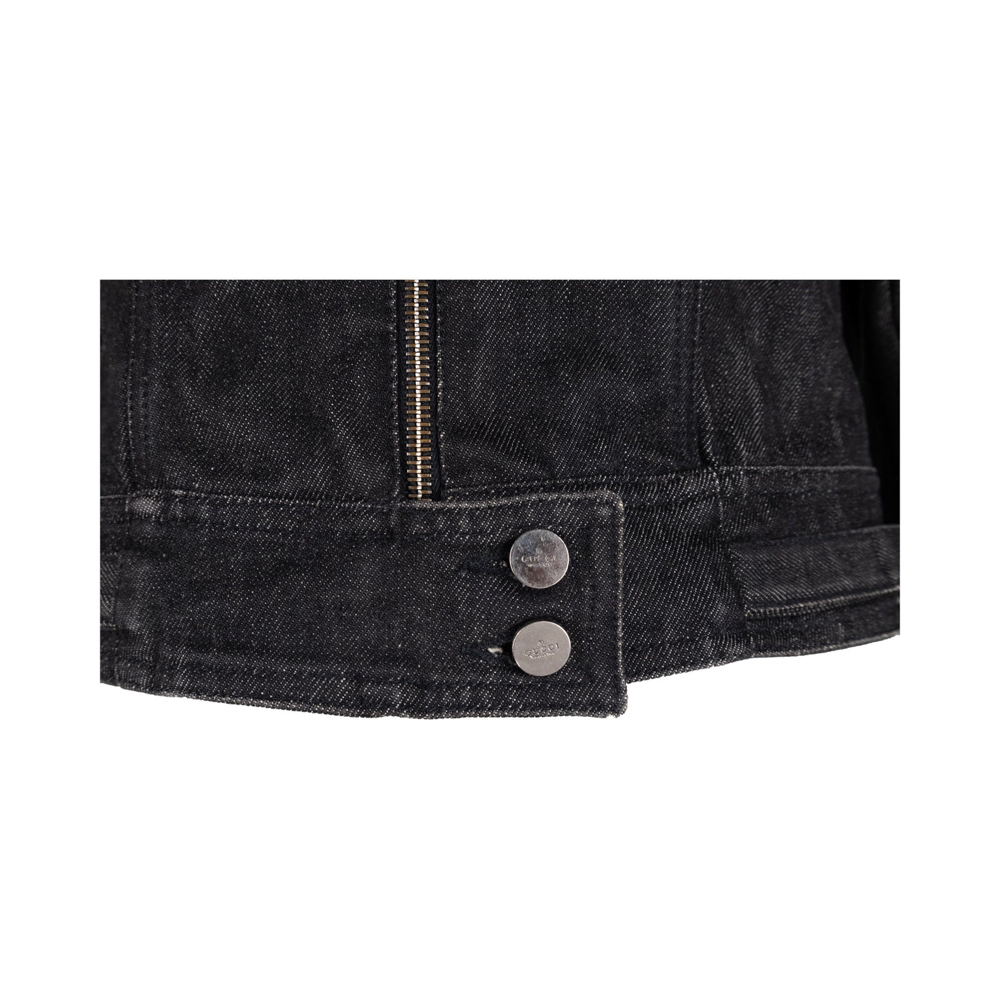 Gucci Denim Biker Jacket - '10s