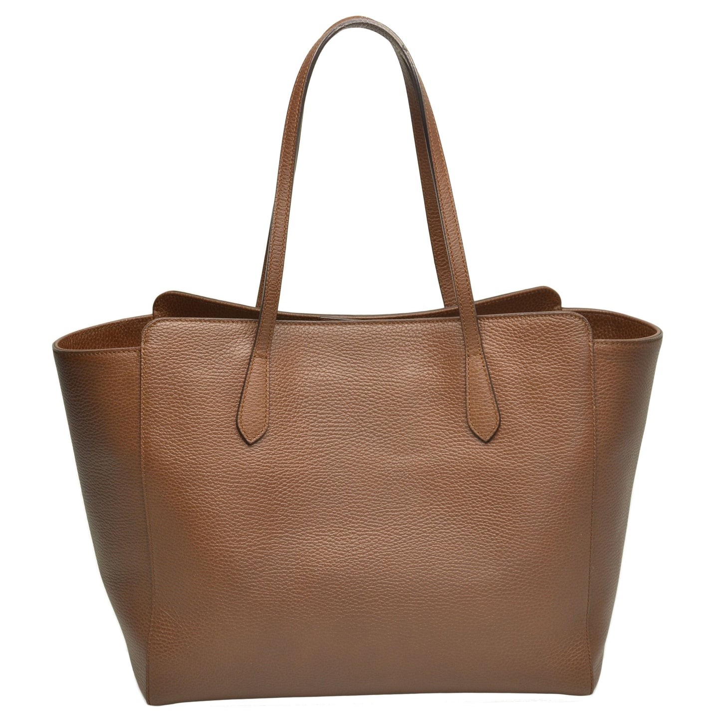 Brown Vintage Dollar Large Swing Shopper Tote Bag