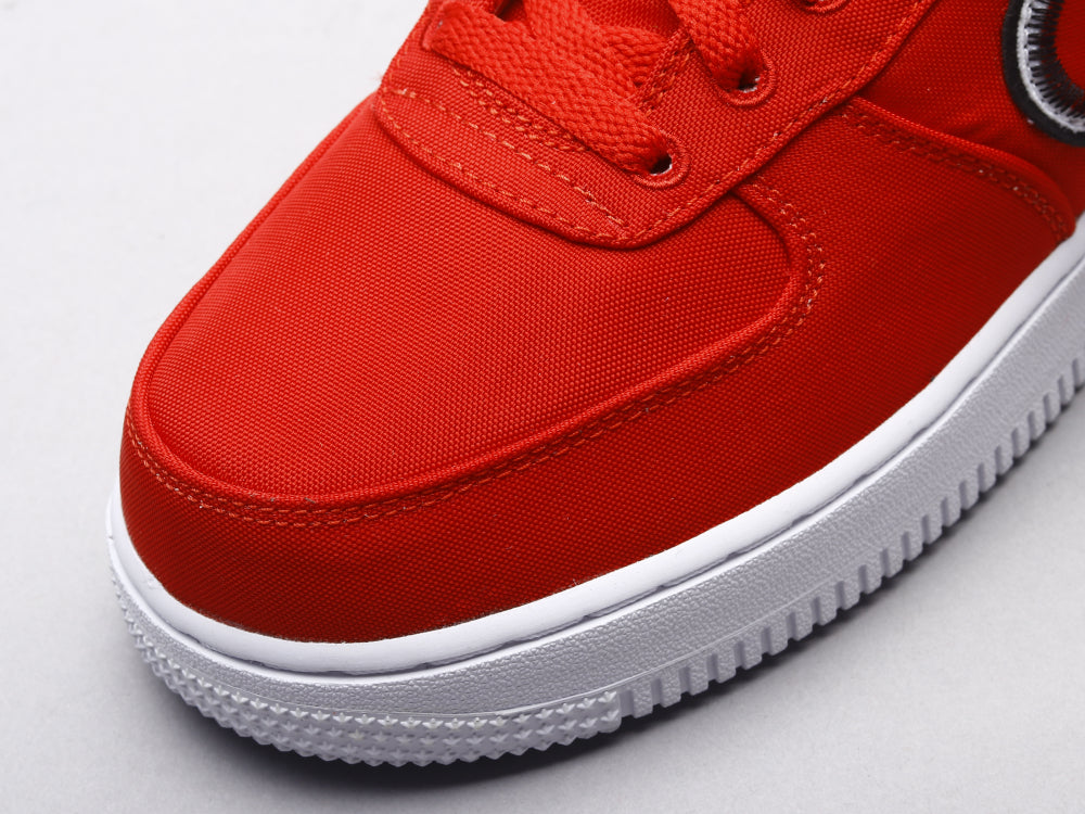 GLM - AF1 Reverse Stitch red and white