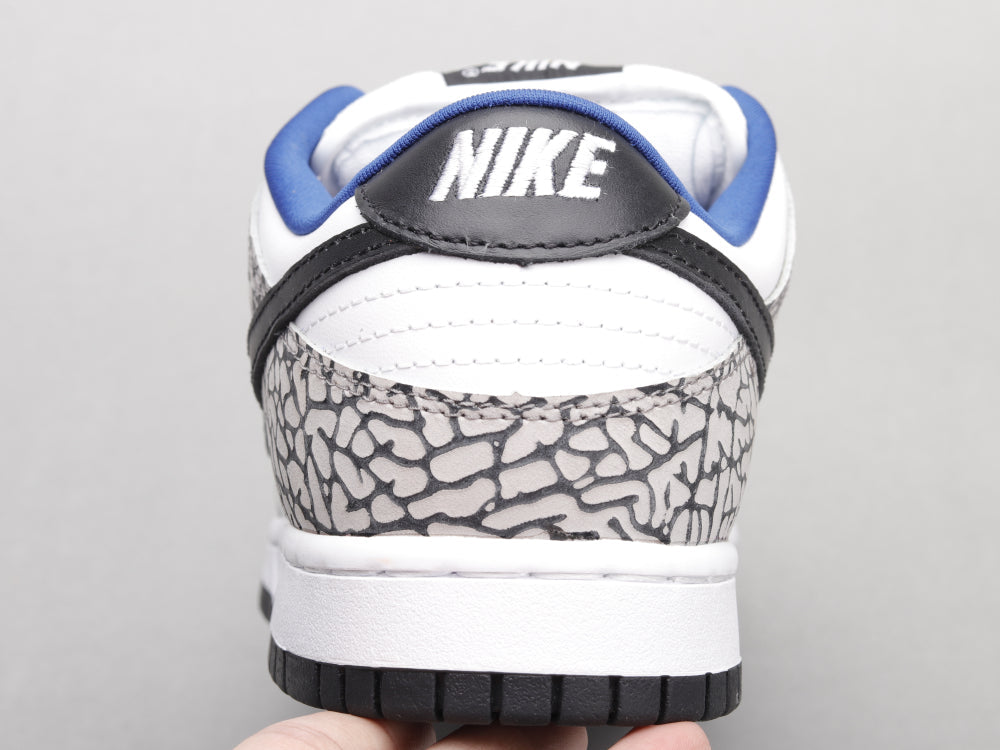 GLM - "NKE Dunk SB Low Sup White Cement"