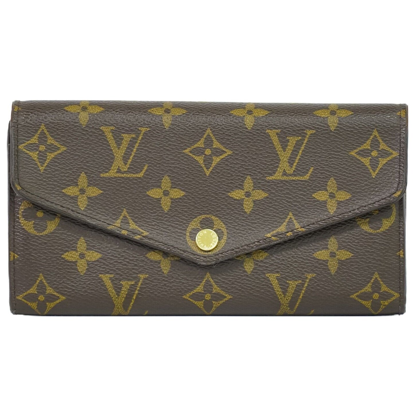Louis Vuitton Sarah  Canvas Wallet